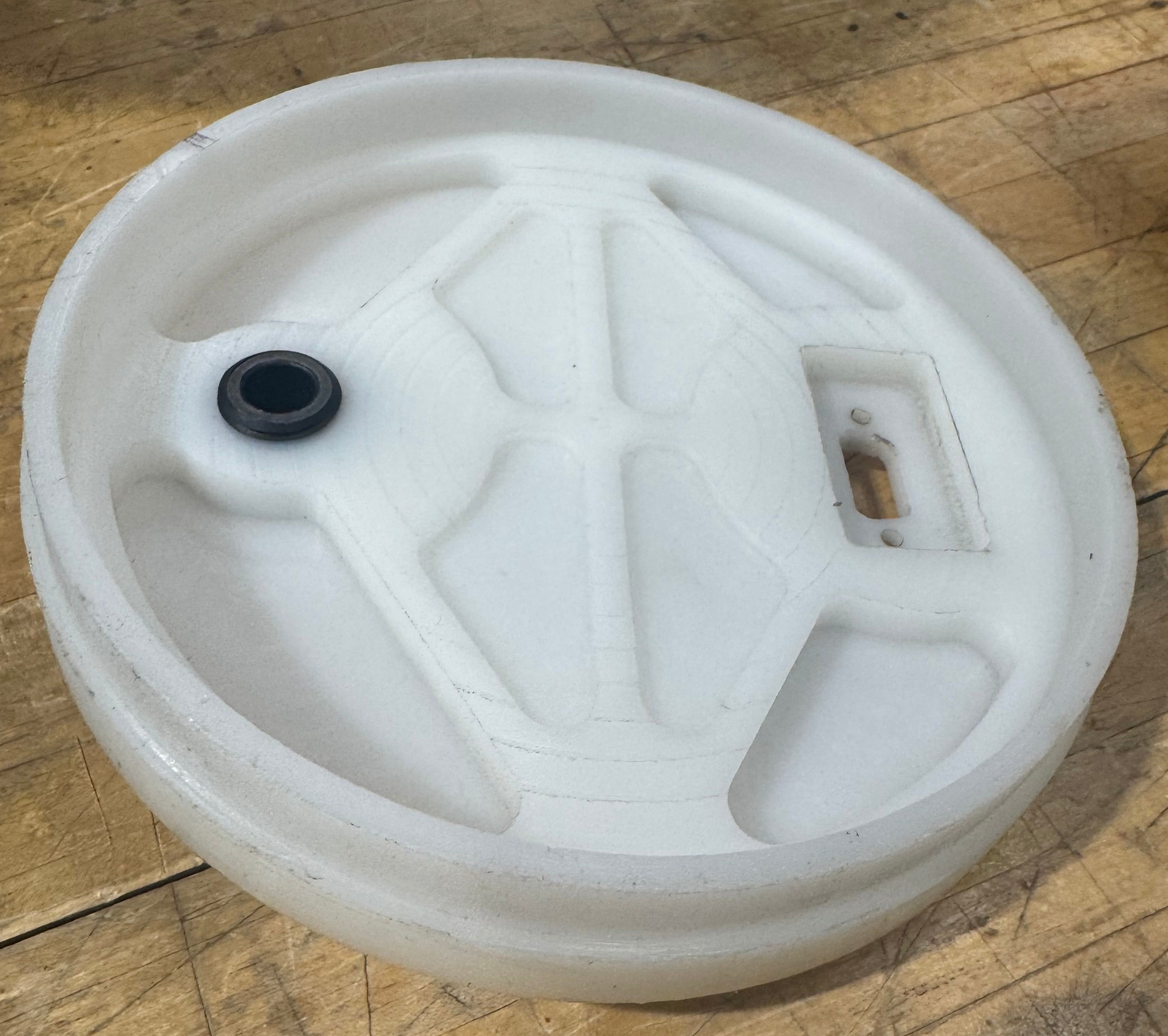 Blast Disk Bottom View
