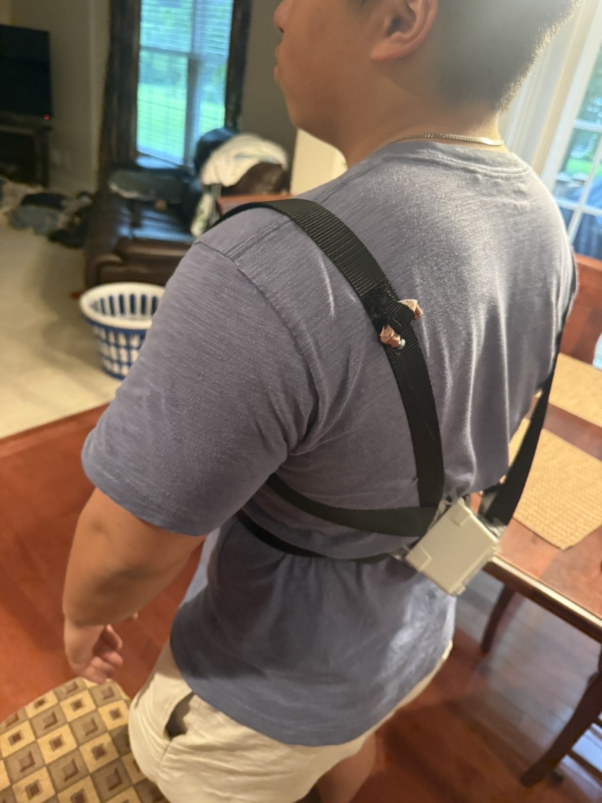 Posture Pro wearable posture corrector prototype